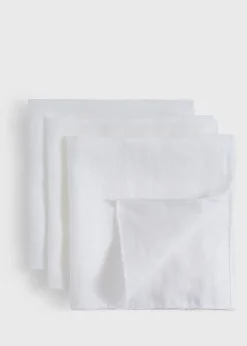 Linen Pocket Square Set