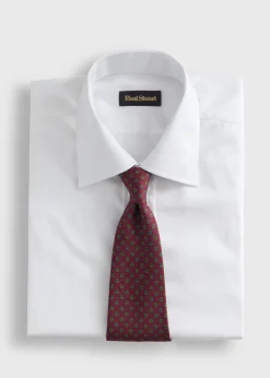 Micro Medallion Printed Silk Tie