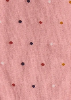 Micro Poka-Dot Crew Sock