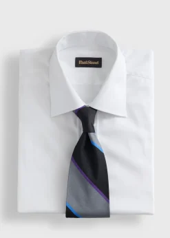 Multicolor Block Stripe Tie