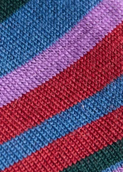 Multicolor Stripe Sock