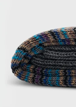 Multicolor Stripe Sock