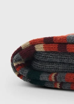 Multicolor Stripe Sock