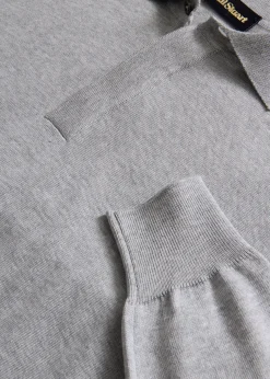 Organic Cotton Long Sleeve Polo