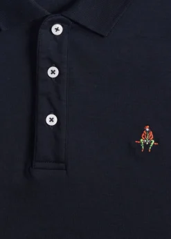 Pima Interlock Logo Polo