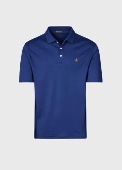 Pima Interlock Logo Polo
