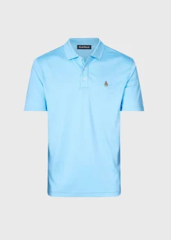 Pima Interlock Logo Polo