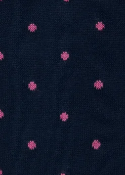 Polka Dot Crew Sock