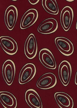 Printed Silk Deco Pocket Square