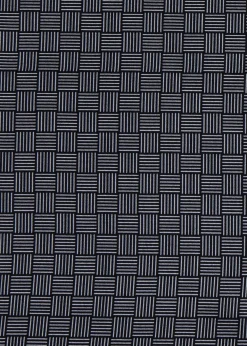 Printed Silk Parquet Pocket Square