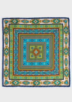 Printed Silk Pattern Pocket Square