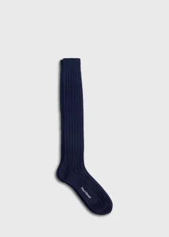 Ribbed Cashmere Sock