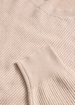 Silk & Cotton Crew Neck