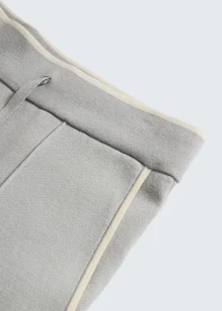 Silk & Cotton Knit Pant