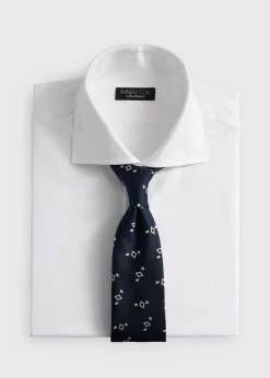 Silk Diamond Print Tie