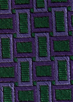 Silk Diamond Trellis Motif Tie