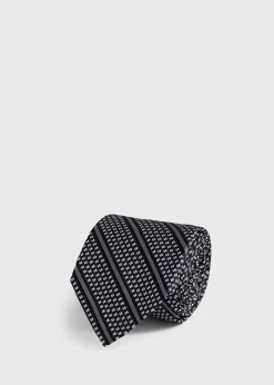 Silk Grenadine Stripe Tie