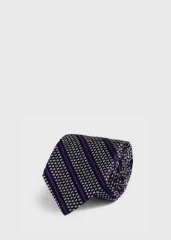 Silk Grenadine Stripe Tie
