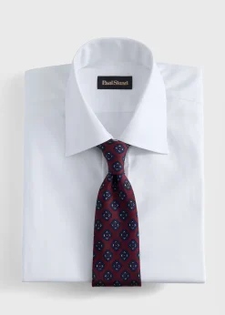 Silk Medallion Print Tie
