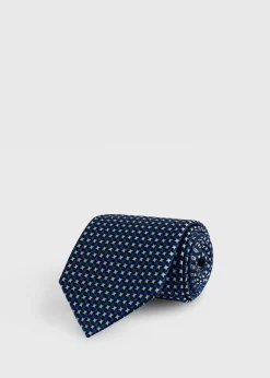 Silk Micro Star Tie