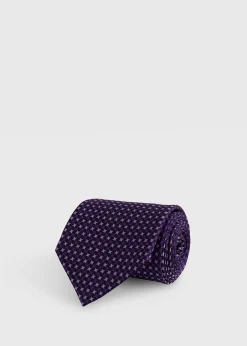Silk Micro Star Tie
