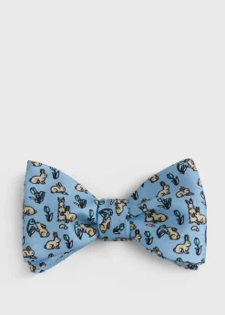 Silk Printed Bow Tie