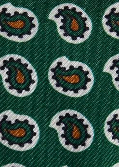 Silk Printed Pine Bow Tie