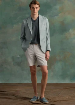 Silk Slub Blazer