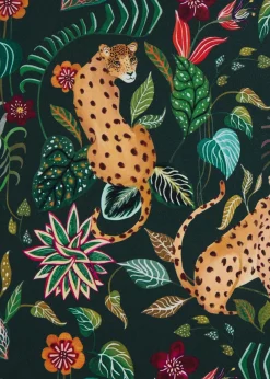 Silk Tropical Print Pocket Square