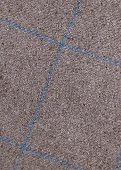Silk Windowpane Summer Jacket