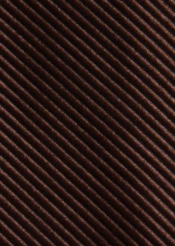 Solid Mogador Silk & Cotton Tie