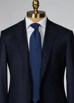 Solid Silk Garza Tie