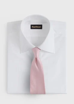 Solid Textured Woven Tie