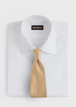 Solid Textured Woven Tie