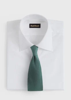 Solid Textured Woven Tie