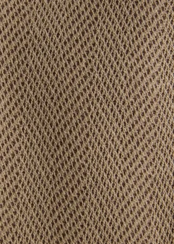 Stand Collar Herringbone Knit Jacket