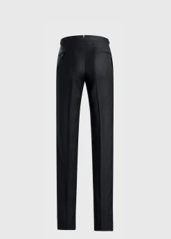 Super 130s Wool Stripe Paul Suit