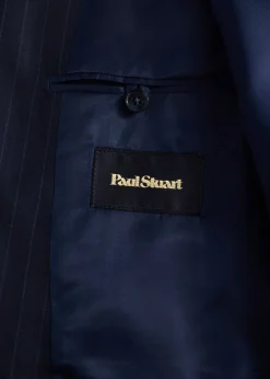 Super 130s Wool Stripe Paul Suit