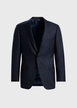 Super 130s Wool Stripe Paul Suit