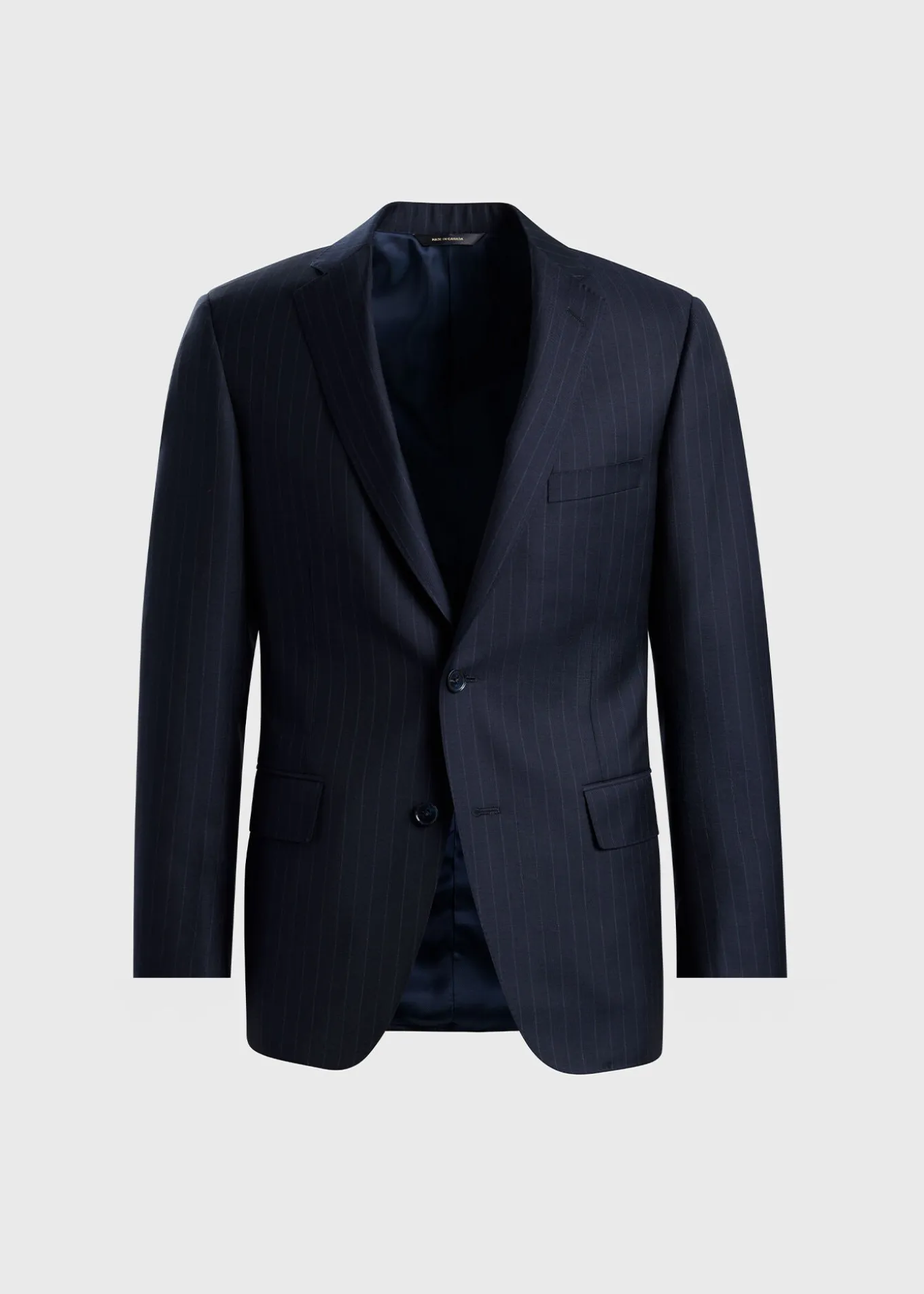 Super 130s Wool Stripe Paul Suit