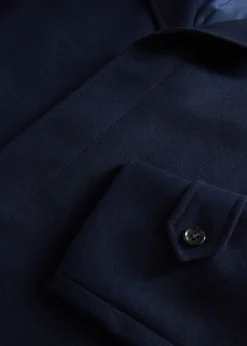 Super 170s WoolWater Repellent Coat
