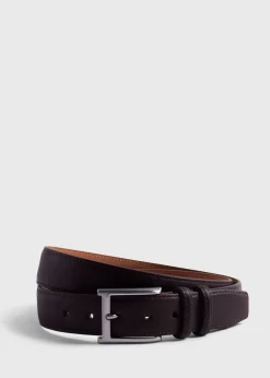 Textured Bison Belt