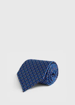 Tile Design Silk Tie