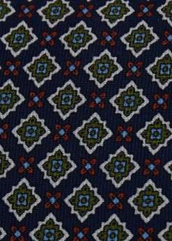 Tile Design Silk Tie