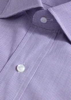 Tonal Plaid Dress Shirt