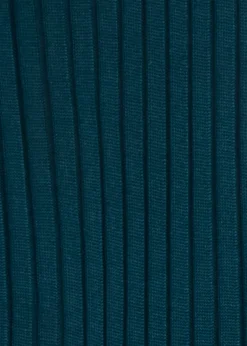 Two-Tone Ribbed Sock