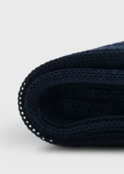 Two-Tone Ribbed Sock