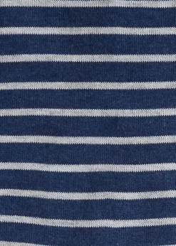 Two-Tone Stripe Sock