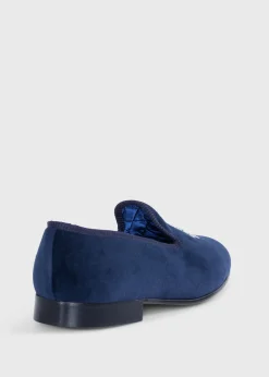 Tyler Velvet Skull Slip-on