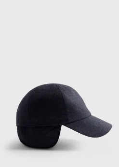 Wool & Cashmere Flannel Baseball Cap